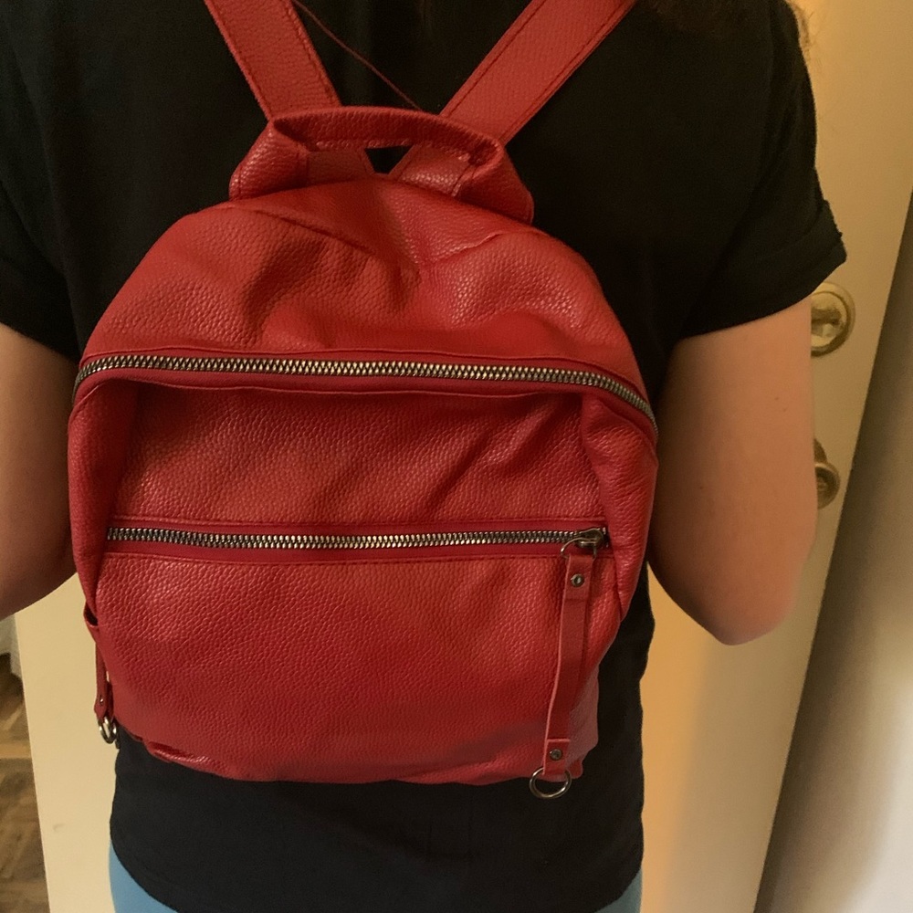 Cute Red Backpack - Picture 2 of 5